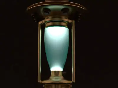 janus arc lamp 3D model