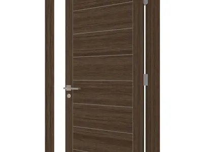 Door-030 modern interior door 3D model