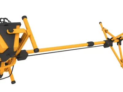 Construction Mobile Light collection 3D model