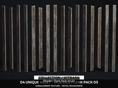 Wooden Plank Pack
