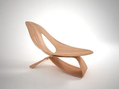04 ZAHA CHAIR 3D model