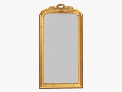 Magnolia Arched Floor Mirror by Joybird 3D model