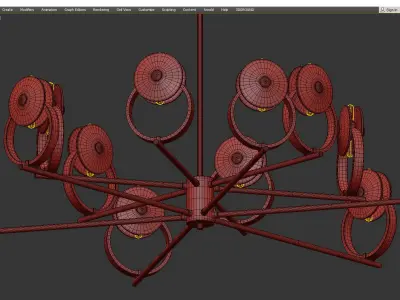 ADONICA  CH B Low-poly 3D model