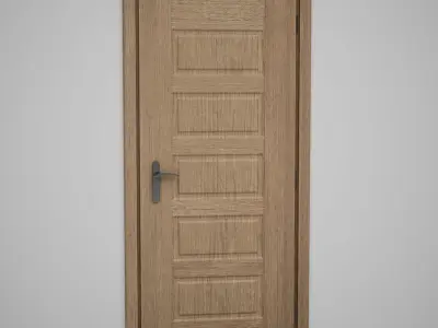 CGAxis Door 3D model