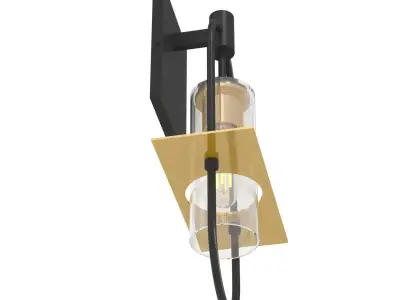 Troy Lighting   Smyth   Dark Bronze  Outdoor Wall Sconce 3D model