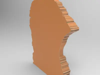 Enchanting Miniature Fairy Door 3D print model