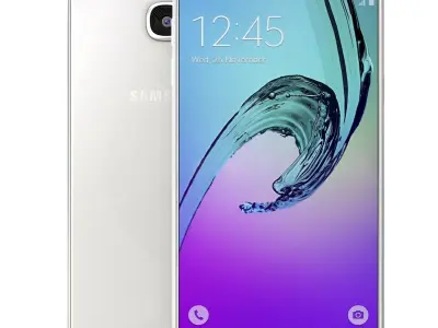 Samsung Galaxy A7 2016 white 3D model