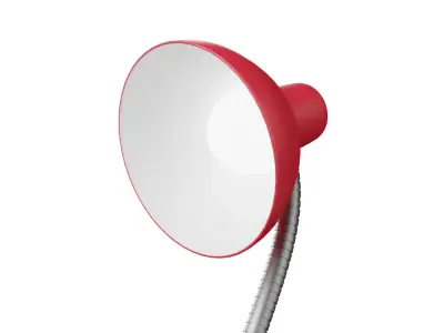 3D Study Lamp With Rig 3D model