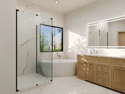 LED Mirror Free 3D model