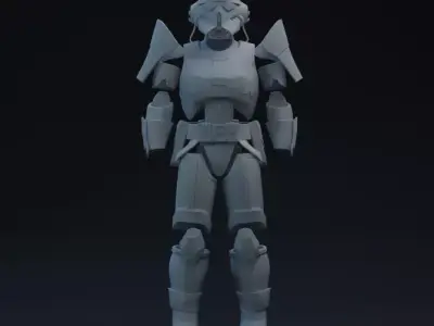 SWTOR Arkanian Trooper One-Twelfth Scale Kit 3D print model