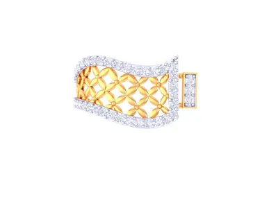 Women Ring  Render 3dm STL OBJ FBX Details 3D print model 156