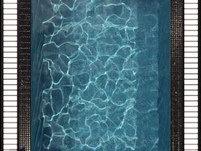 SWIMMING POOL NO23 A 3D model