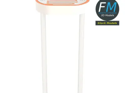 Photoresistor 3D model