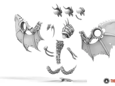 Iron Hive - Infectrex 3D print model