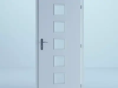 White Door 49 3D model