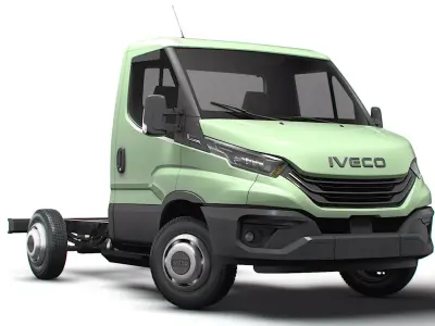 Iveco Daily Single Cab L1 Chassis 2026 3D model