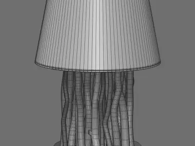 Designer table lamp 3D model
