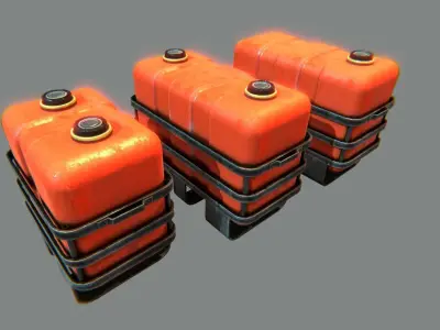 FPS TPS props Low-poly 3D model