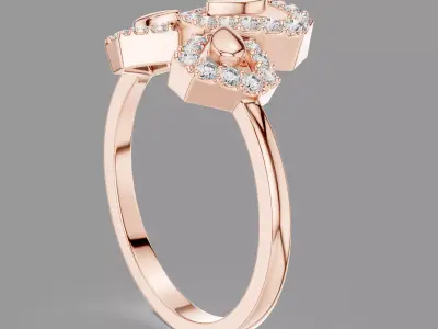 Light Diamond Ring 3D print model