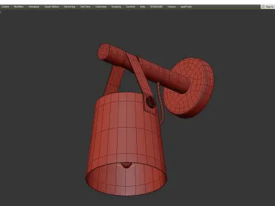 NATURA C WALL Low-poly 3D model