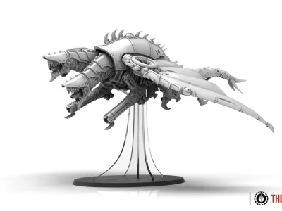 Iron Hive - Hydrafex and Raptorix 3D print model