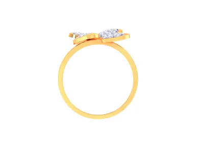 Women Ring MTL 3dm STL OBJ FBX Details 3D print model 4