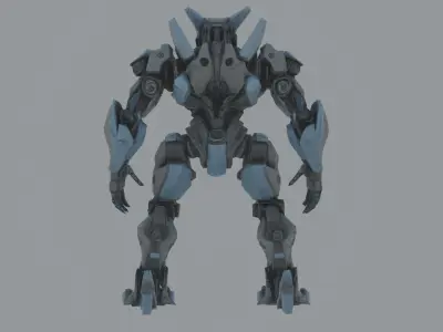 Fantasy Robo 3D model