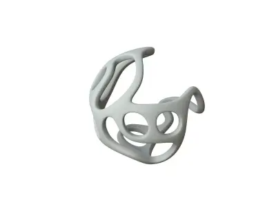 SciFi Cube Object No 23627 Low Poly Shape Texture
