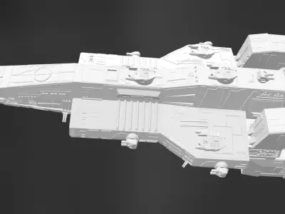 MR-073 Cruiser 3D print model