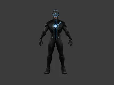 The Maker Low-poly 3D model