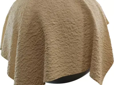 Woolly Boucle Fleece Fabric Texture PBR  Texture