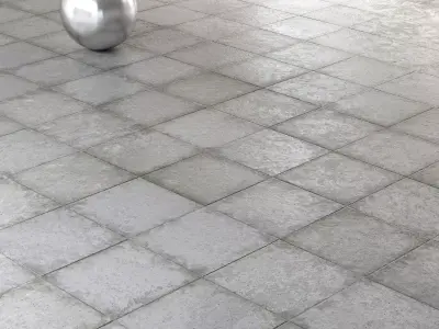 Mrf Concrete Floor Set04 Low-poly 3D model