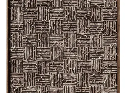 Branch decor n90c 3D model