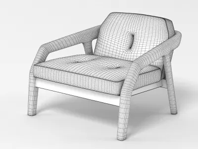 Zeitraum Friday Chair 3D model