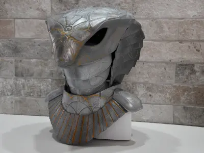 Stargate Serpent Guard Cosplay 3D print model 3D print model