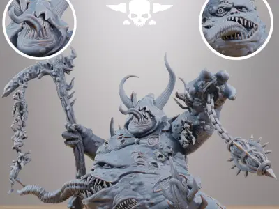 Corrupted Guard Sporeus 3D print model