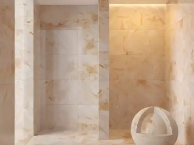 Marble wall 113 3D model
