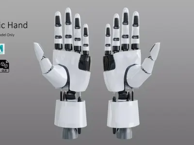 Robotic Hand 3D model