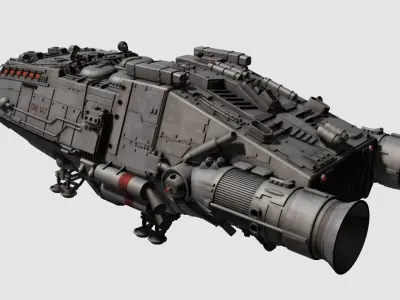 Colonial Shuttle 3D model