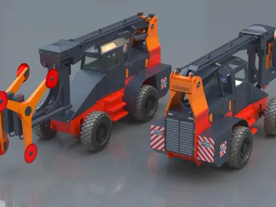  Tree Cutter Machine Rigged 