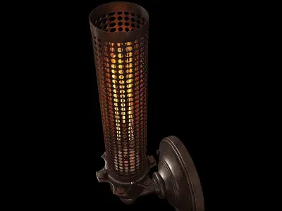 Metal Sconce 3D model