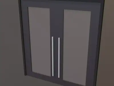 Double door 23-03 3D model