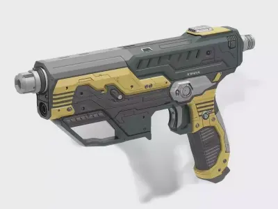 Futuristic Tactical Tools 3D Model Pack