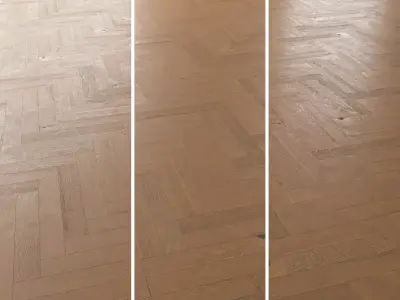 Parquet Oak Cornell Firestop set 2 3D model