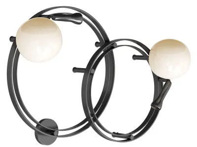 Pearl Wall Lamp 3D model