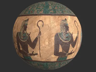 Ancient Egypt Wall Pbr 4k Texture Texture