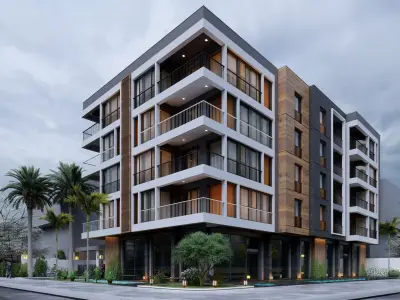   apartment project 3D model