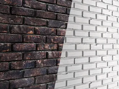 Bricks brickwork 3D model