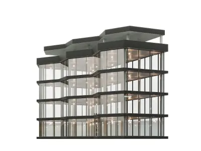 Office house building 8 3D model