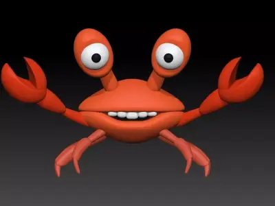Crab 3D Model  3D model